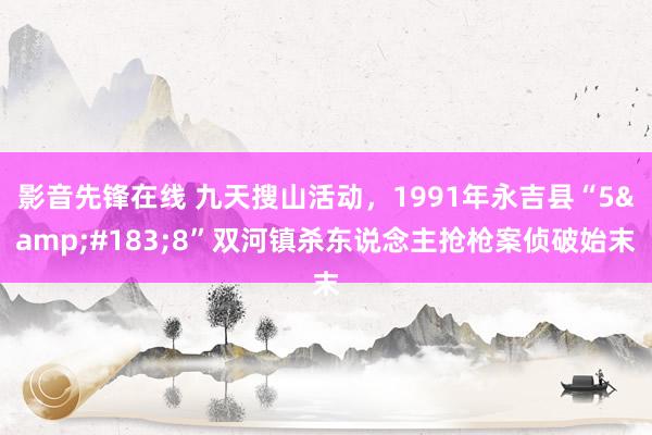 影音先锋在线 九天搜山活动，1991年永吉县“5&#183;8”双河镇杀东说念主抢枪案侦破始末